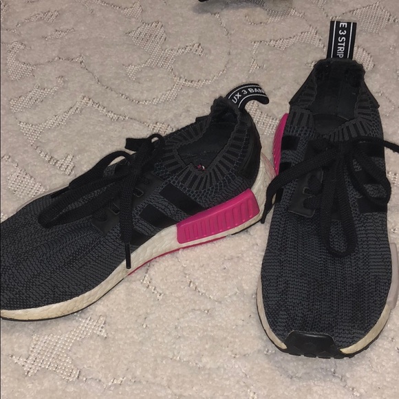 black and pink ultra boost